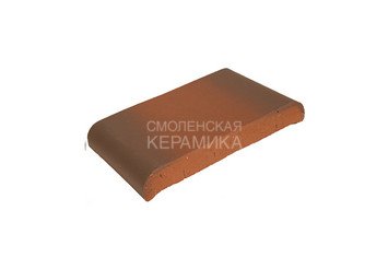 Парапетная клинкерная плитка ZG Clinker КР30 каштановый