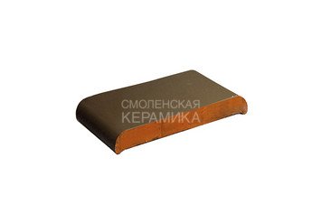 Парапетная клинкерная плитка ZG Clinker КР30 коричневый