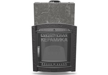 Печь банная "Атмосфера L" в облицовке "Талькохлорит"