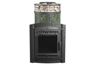 Печь банная "Атмосфера L" Змеевик ламель+сетка