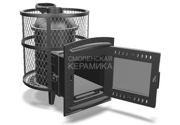 Печь банная "Атмосфера М" сетка нержавейка