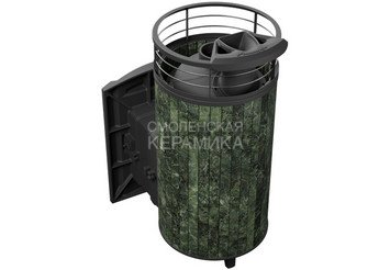Печь банная «Атмосфера XL» Змеевик ламель+сетка с газовой горелкой