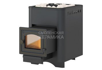 Печь банная Везувий Русичъ Антрацит 12 (ДТ-3С)