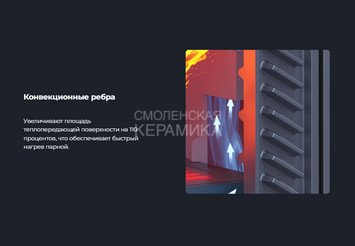 Печь чугунная для бани Технолит Гром 80 (П2)