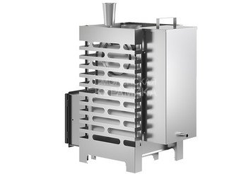 Печь для бани ASTON 16 INOX (ИНОКС) "АКВА "