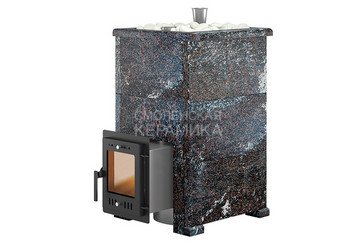 Печь для бани Эверест "Steam Master 18 INOX (ИНОКС) " Амфиболит, S-40