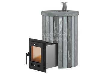 Печь для бани Эверест "Steam Master 18 INOX (ИНОКС)" Ламель Талькохлорит, S-20