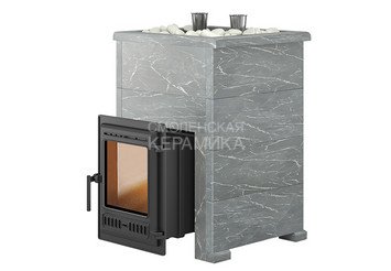 Печь для бани  Эверест "Steam Master 30 ЧУГУН" Талькохлорит, S-40