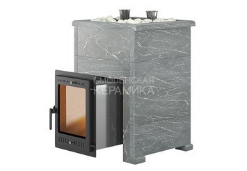 Печь для бани Эверест "Steam Master 30 INOX (ИНОКС)" Талькохлорит, S-40