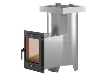 Печь для бани Эверест "Steam Master" 38 INOX (ИНОКС) (320M) (под обкладку)