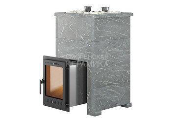 Печь для бани Эверест "Steam Master 38 INOX (ИНОКС)" Талькохлорит, S-40