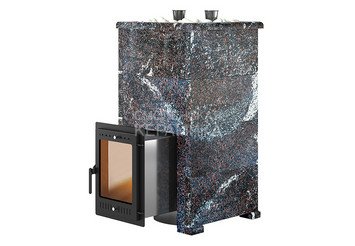 Печь для бани Эверест "Steam Master 44 INOX (ИНОКС)" Амфиболит, S-40
