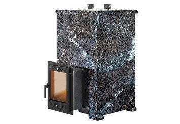Печь для бани Эверест "Steam Master 60 INOX (ИНОКС)" Амфиболит, S-40