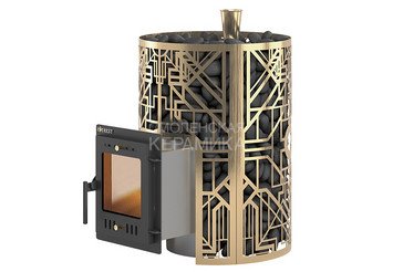 Печь для бани Эверест "Steam Master" GALAXY (ГЭЛЭКСИ) 18 INOX (ИНОКС) (210М) GOLD (ГОЛД)