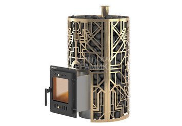 Печь для бани Эверест "Steam Master" GALAXY (ГЭЛЭКСИ) 24 INOX (ИНОКС) (210М) GOLD (ГОЛД)