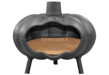 Печь для пиццы (из чугуна) с шамотной вставкой