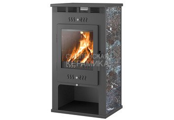 Печь-Камин ASTON 11кВт (180 м3) Ø 150мм Амфиболит