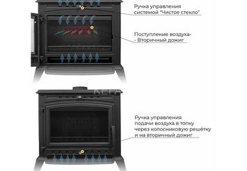 Печь-камин EVEREST F12