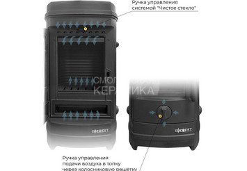 Печь-камин EVEREST F7