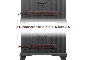 Печь-камин Везувий KZ-14РS "Антрацит"