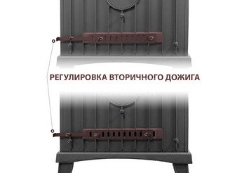 Печь-камин Везувий KZ-14S "Антрацит"