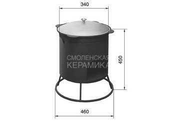 Печь под казан малая Везувий 6-8л