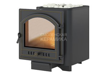 Печь ВЕЗУВИЙ Сенсация 16 Антрацит (205)