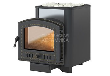 Печь ВЕЗУВИЙ Сенсация 16 Антрацит (224)