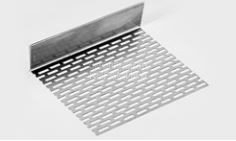 Перфорированный профиль Cedral Lap, 100/30X2,5 м, алюминиевый