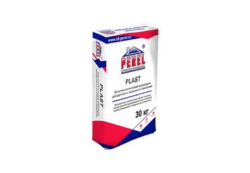 Пластичная гипсовая штукатурка с увеличенным временем жизни Perel PLAST 0527 белая, 30 кг