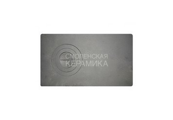 Плита чугунная 1-конф. П1- 2, 410х710 большая (Балезино)