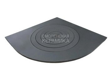 Плита чугунная 1-конф. ПУ1- 17, 557х557 угловая под казан (Рубцовск)