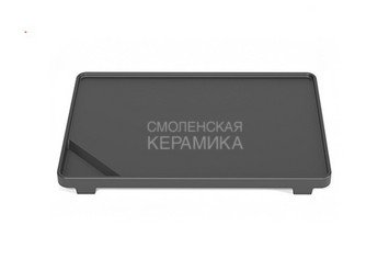Плита чугунная для мангала "БУРГЕР" 255х375х20