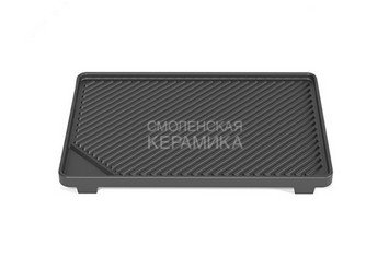 Плита чугунная для мангала "ГРИЛЬ" 255х375х20