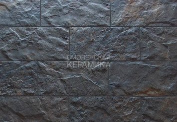 Плитка для цоколя и фасада TERRABIG Anthracite