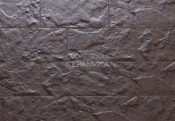 Плитка для цоколя и фасада TERRABIG Dark Chocolate