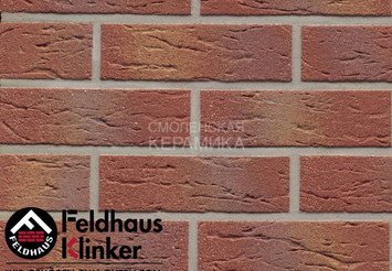 Плитка клинкерная фасадная Feldhaus Klinker R332NF9