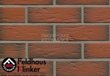Плитка клинкерная фасадная Feldhaus Klinker R343NF9