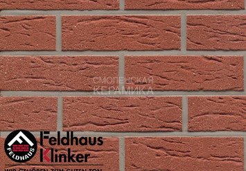 Плитка клинкерная фасадная Feldhaus Klinker R435NF9