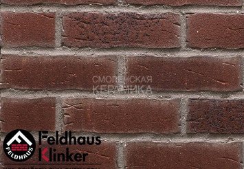 Плитка клинкерная фасадная Feldhaus Klinker R664NF14