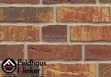Плитка клинкерная фасадная Feldhaus Klinker R686NF14