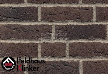 Плитка клинкерная фасадная Feldhaus Klinker R697NF14