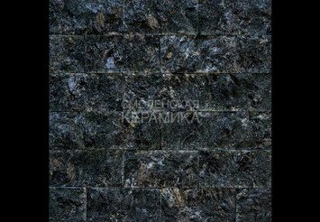Плитка облицовочная 100х50х25 "рваный камень" серпентенит
