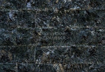 Плитка облицовочная 100х50х25 "рваный камень" серпентенит