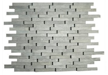 Плитка облицовочная 200х40х30х15 "дождь" талькохлорит