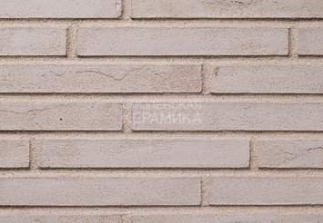 Плитка ручной формовки Real Brick Коллекция 1 ригель, RB 1-000 белый