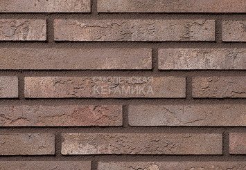 Плитка ручной формовки Real Brick Коллекция 1 ригель, RB 1-16 коралловый