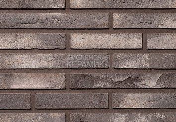 Плитка ручной формовки Real Brick Коллекция 1 ригель, RB 1-22 дымчатый