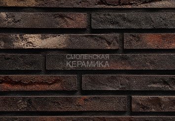 Плитка ручной формовки Real Brick Коллекция 10 Антик ригель 490, RB 10-06 горький шоколад