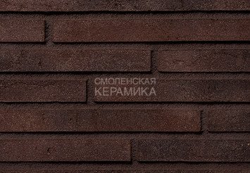Плитка ручной формовки Real Brick Коллекция 10 ригель 490, RB 10-06 горький шоколад
